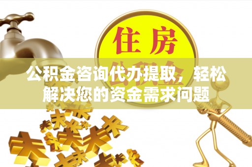 公主岭公积金咨询代办提取，轻松解决您的资金需求问题